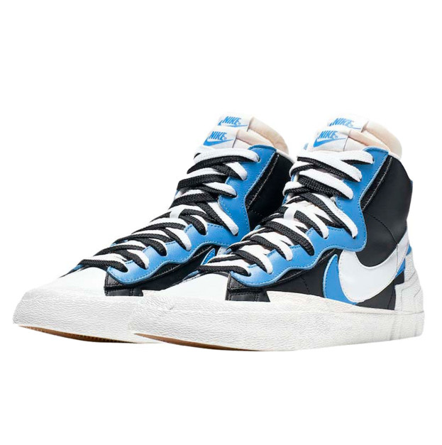 Nike Blazer Mid sacai White Black Legend Blue BV0072-001