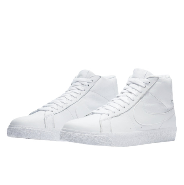 Nike SB Zoom Blazer Mid Triple White 864349-105