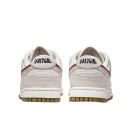 Шкіра Кросівки Nike Dunk Low SE 85 Double Swoosh Sail Orange DO9457-100