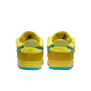 Замша Кроссовки Nike SB Dunk Low Grateful Dead Bears Opti Yellow CJ5378-700
