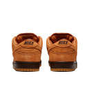 Замша Кроссовки Nike SB Dunk Low Wheat BQ6817-204