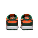 Leather Sneakers Nike Dunk Low Retro Miami Hurricanes DD1391-300