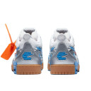 Шкіра Кросівки Nike Air Rubber Dunk Off-White UNC CU6015-100