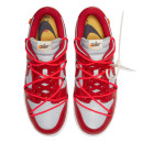 Кроссовки Nike Dunk Low Off-White University Red CT0856-600 Женщинам