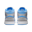 Шкіра Кросівки Jordan 1 Mid University Blue Grey DX9276-100