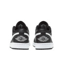 Кожа Кроссовки Jordan 1 Low Black White AO9944-001