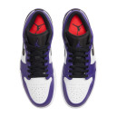 Кросівки Jordan 1 Low Court Purple White 553558-500 Жінкам