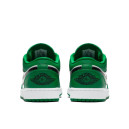 Кожа Кроссовки Jordan 1 Low Pine Green 553558-301