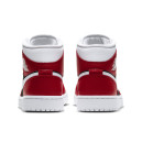 Leather Sneakers Jordan 1 Mid Gym Red Black BQ6472-601