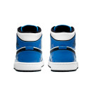 Шкіра Кросівки Jordan 1 Mid Patent Signal Blue DD6834-402