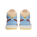 Нубук Кроссовки Jordan 1 Mid SE Fearless Maison Chateau Rouge CU2803-200