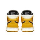 Кожа Кроссовки Jordan 1 Mid SE Lakers 852542-700