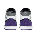 Шкіра Кросівки Jordan 1 Mid SE Varsity Purple 852542-105