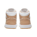 Шкіра Кросівки Jordan 1 Mid Tan Gum 554724-271