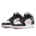 Jordan 1 Mid White Light Arctic Pink 555112-103