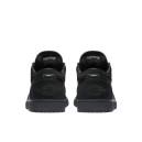 Шкіра Кросівки Jordan 1 Retro Low Triple Black 553558-025