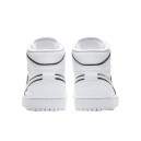 Шкіра Кросівки Jordan 1 Mid Iridescent Reflective White CK6587-100