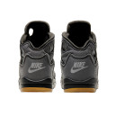 Замша Кроссовки Jordan 5 Retro Off-White Black CV4827-001