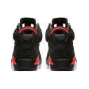 Замша Кроссовки Jordan 6 Retro Black Infrared 384664-060