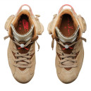 Замша Кроссовки Jordan 6 Retro Travis Scott British Khaki DH0690-200