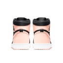 Шкіра Кросівки Jordan 1 Retro High Black Crimson Tint 555088-081