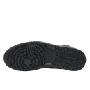 Шкіра Кросівки Jordan 1 Retro High Black Metallic Gold 555088-032