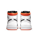 Шкіра Кросівки Jordan 1 Retro High Electro Orange 555088-180