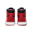 Leather Sneakers Jordan 1 Retro High OG Bred 555088-001