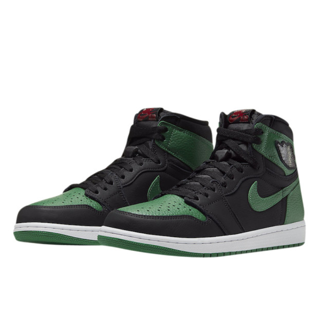 Jordan 1 Retro High Pine Green Black 555088-030
