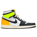 Jordan 1 Retro High White Black Volt University Gold 555088-118 S-56202