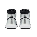 Шкіра Кросівки Jordan 1 Retro High Silver Toe CD0461-001