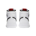 Leather Sneakers Jordan 1 Retro High Yin Yang White 555088-102