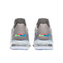 Текстиль Кроссовки Nike LeBron 17 Low Particle Grey CD5007-004