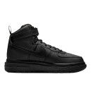 Nike Air Force 1 High Boot Triple Black Winter З ХУТРОМ S-2350585