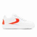 Nike Air Force 1 Jester Trainers White Hyper Crimson CN0139-100 S-55788