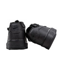 Leather Sneakers Nike Air Force 1 Low Black Double Laces
