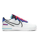 Nike Air Force 1 Low React White Astronomy Blue Laser Crimson CT1020-102 S-56077