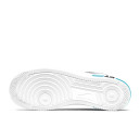 Кросівки Nike Air Force 1 Low React White Astronomy Blue Laser Crimson CT1020-102 Жінкам