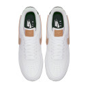 Sneakers Nike Air Force 1 Low Removable Swoosh Pack White Vachetta Tan CT2253-100 Women