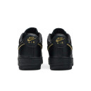 Sneakers Nike Air Force 1 Low Essential Black Gold Swoosh AO2132-005 Women