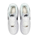 Sneakers Nike Air Force 1 Low White Black Winter С МЕХОМ Women