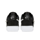 Leather Sneakers Nike Air Force 1 Low Zip Swoosh Black CW6558-001