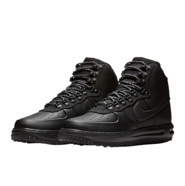Nike Lunar Force 1 Duckboot 18 Triple Black BQ7930-003