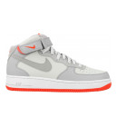 Nike Air Force 1 Mid Pure Platinum Wolf Grey Bright Crimson 315123-030 S-56555