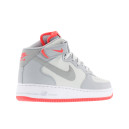 Кроссовки Nike Air Force 1 Mid Pure Platinum Wolf Grey Bright Crimson 315123-030 Женщинам