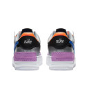 Кожа Кроссовки Nike Air Force 1 Shadow Metallic Silver CW6030-001