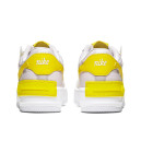 Кожа Кроссовки Nike Air Force 1 Shadow White Barely Rose Speed Yellow CJ1641-102
