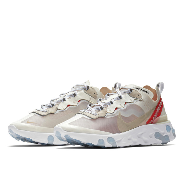 Nike React Element 87 Sail Light Bone AQ1090-100