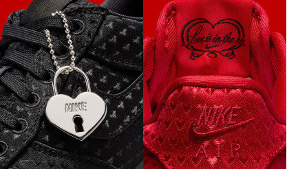 Nike is preparing new Air Force 1s for Valentine's Day